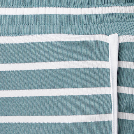 PIXY Stripe Shorts - Grey | Omtex