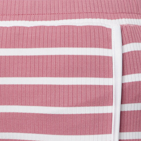 PIXY Stripe Shorts - Coral Pink | Omtex