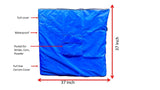 Synco Platinum Carrom Board Full Size Cover with Extra Pocket for Coins, Striker, Powder
