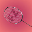 Power 976 Strung Attacking Badminton Racket (Black/Red) - 3U/G5
