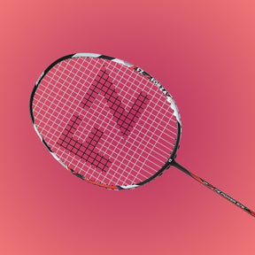 Power 976 Strung Attacking Badminton Racket (Black/Red) - 3U/G5
