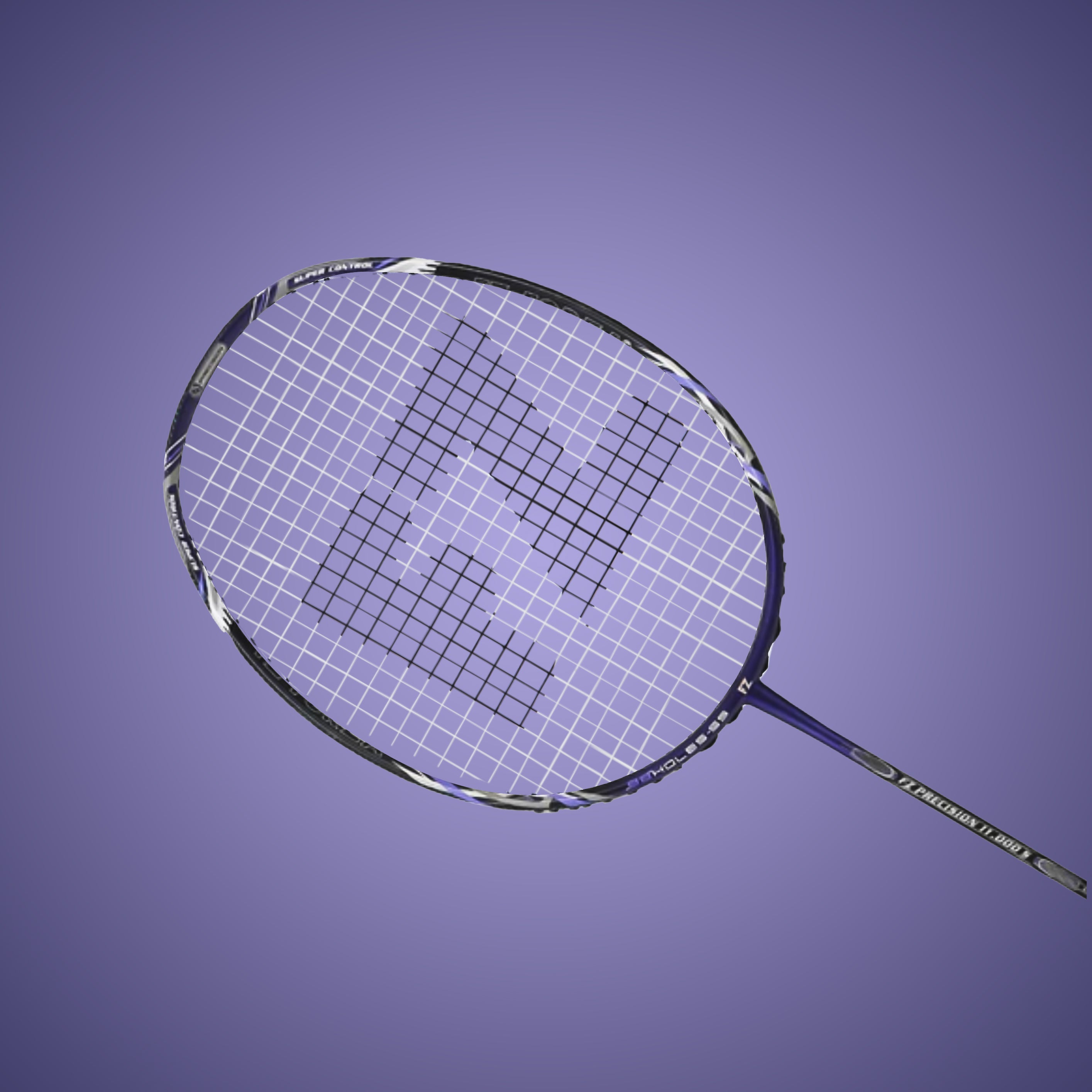 Precision 11000 Stiff Strung Badminton Racket(Dark Blue) - 3U/G5