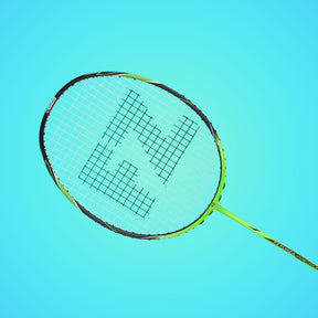 Precision X3 Strung Badminton Racket (Bright Green) - 4U/G5