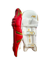 Cricket Batting Pads - Red & Golden