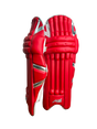 Cricket Batting Pads - Red & Silver