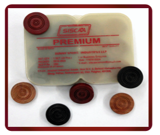 Siscaa Premium Carrom Men | KIBI SPORTS