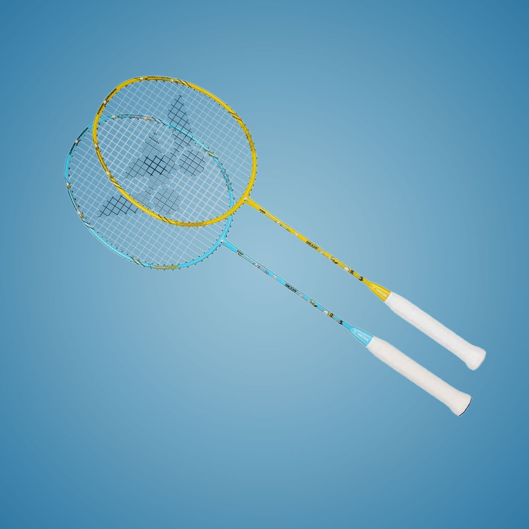 Auraspeed SN Strung Badminton Racket Set of 2(Peanuts Edition)