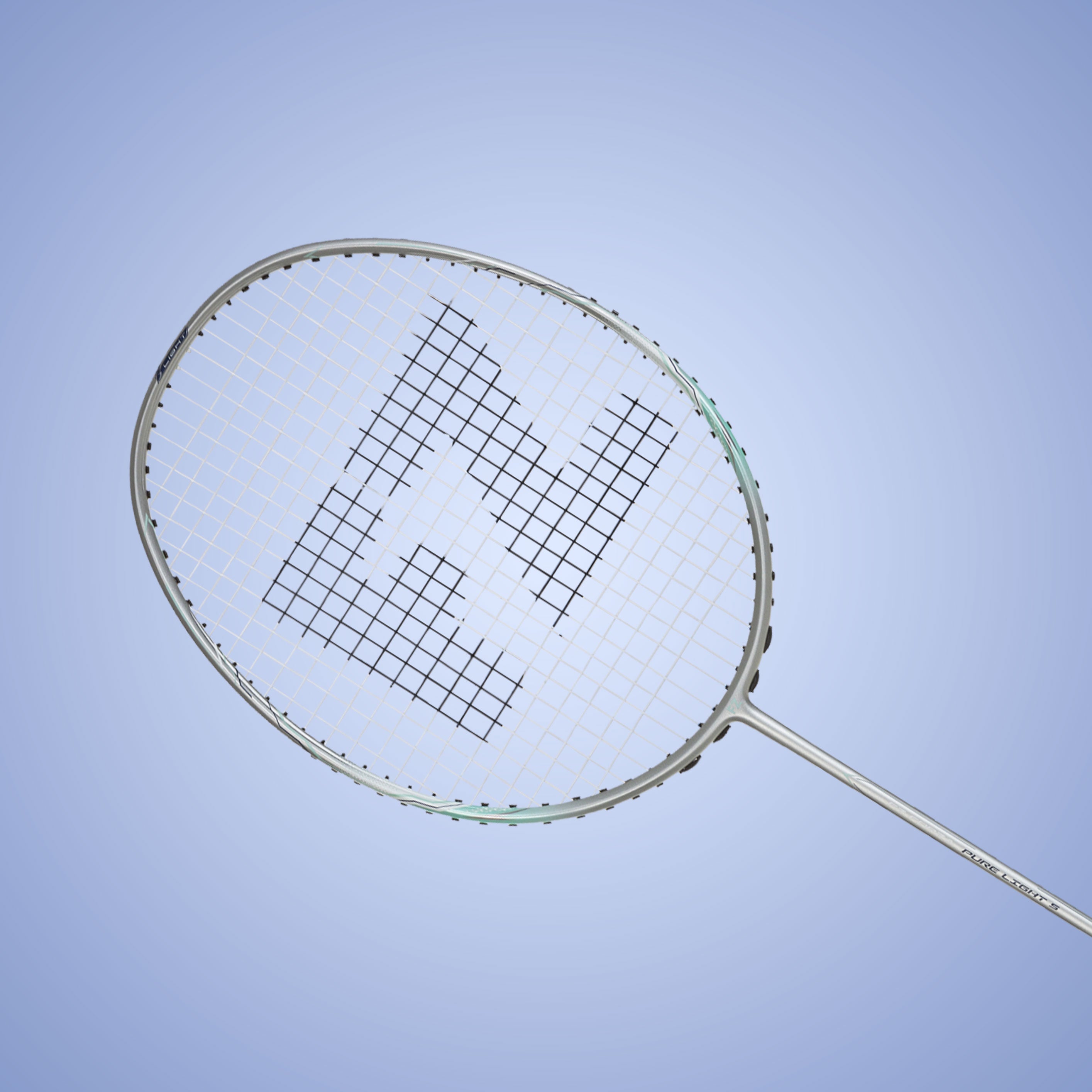 Pure Light 5 Unstrung Badminton Racket (Silver) - 5U/G5