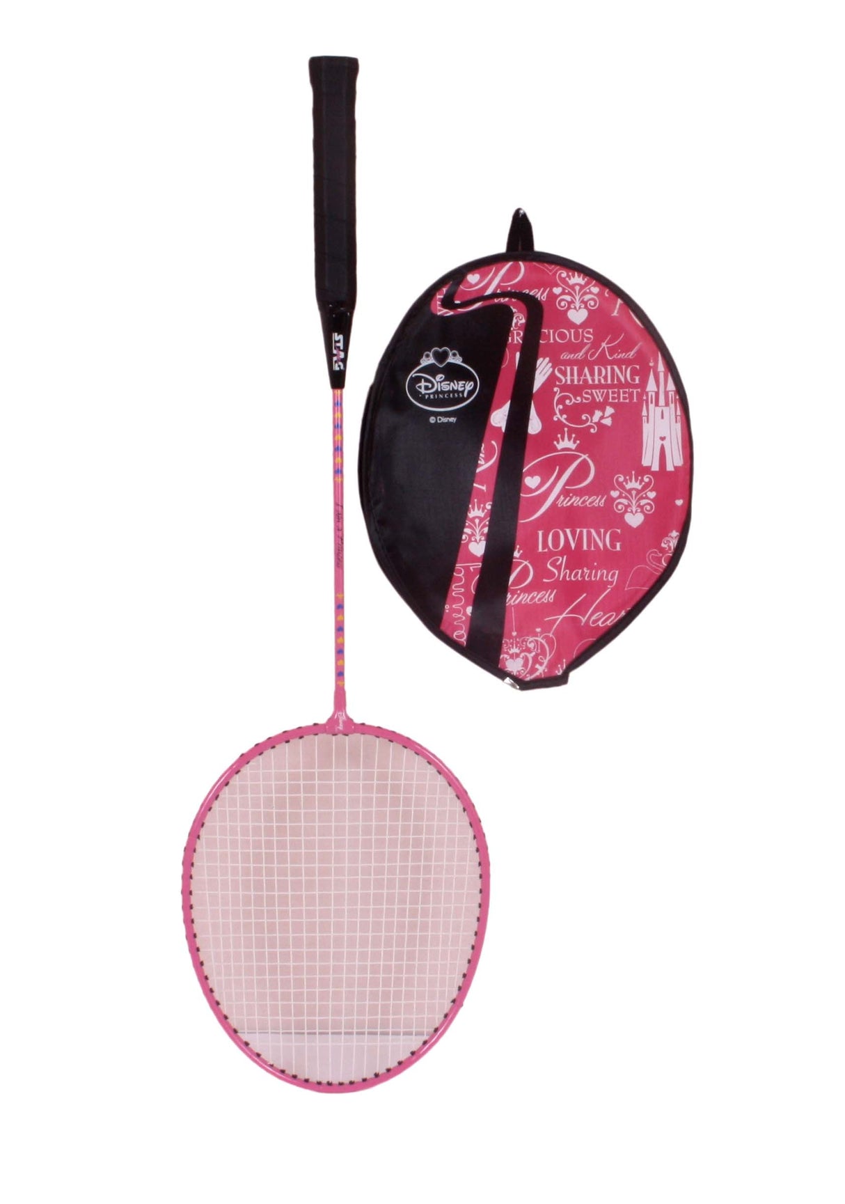 STAG GLOBAL Disney Princess Badminton Racket | Pink | Model (R002)