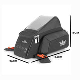 Gods Zeon R1 (Fibre Tank) - Motorcycle Tank Bag with Capsule Rain Cover