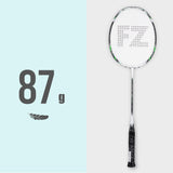 Precision 11000 Very Stiff Strung Badminton Racket(White+Green)- 3U/G5