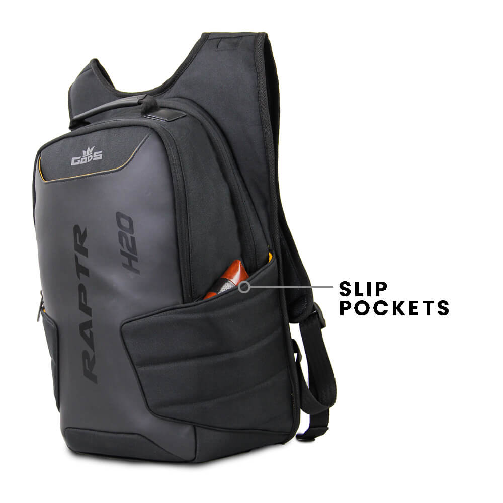 RAPTR H2O - 15 ltrs - Rider laptop backpack (15.6 inch laptops) (compatible with upto 2L hydration packs)