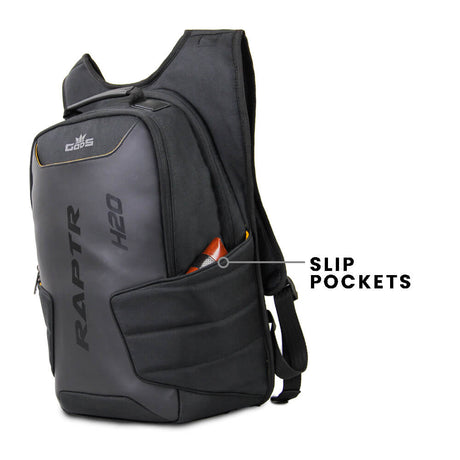 RAPTR H2O - 15 ltrs - Rider laptop backpack (15.6 inch laptops) (compatible with upto 2L hydration packs)