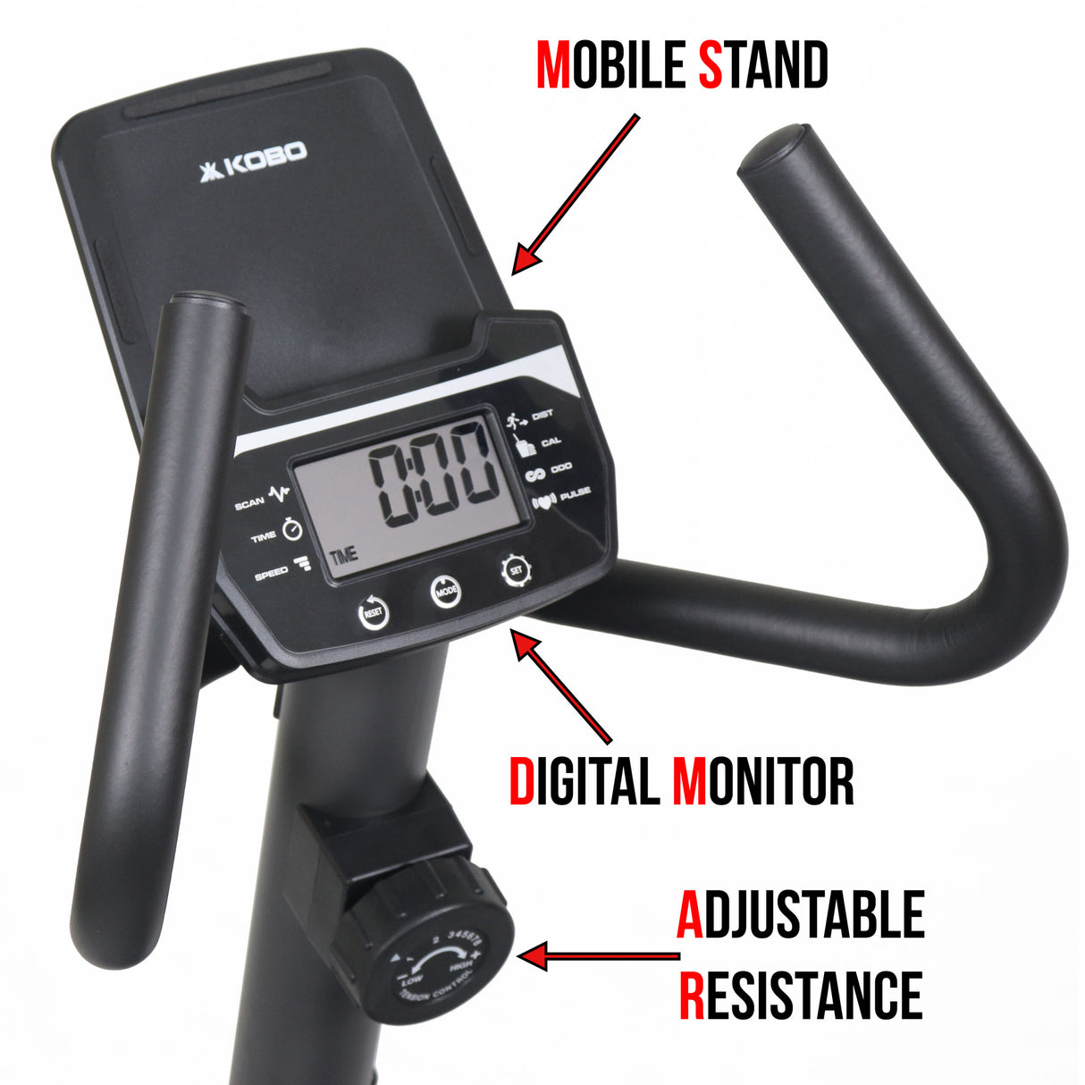 Kobo RB-1 Magnetic Recumbent Bike 5 Kg Fly Wheel