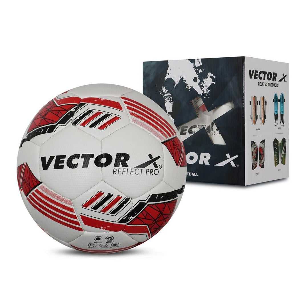 VECTOR X Reflect Pro Thermo Fusion Embossed PU Football - (Pack of 1)