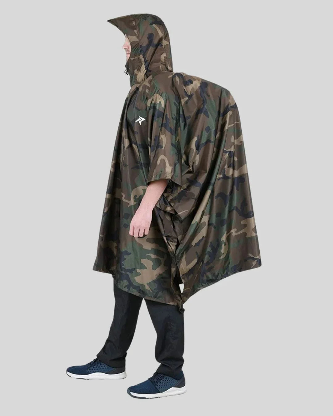 ROCKSPORT Classic Rain Poncho Rainwear - Camoflauge