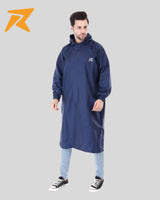 ROCKSPORT Rain Poncho Golden Bell Rainwear - Navy Blue