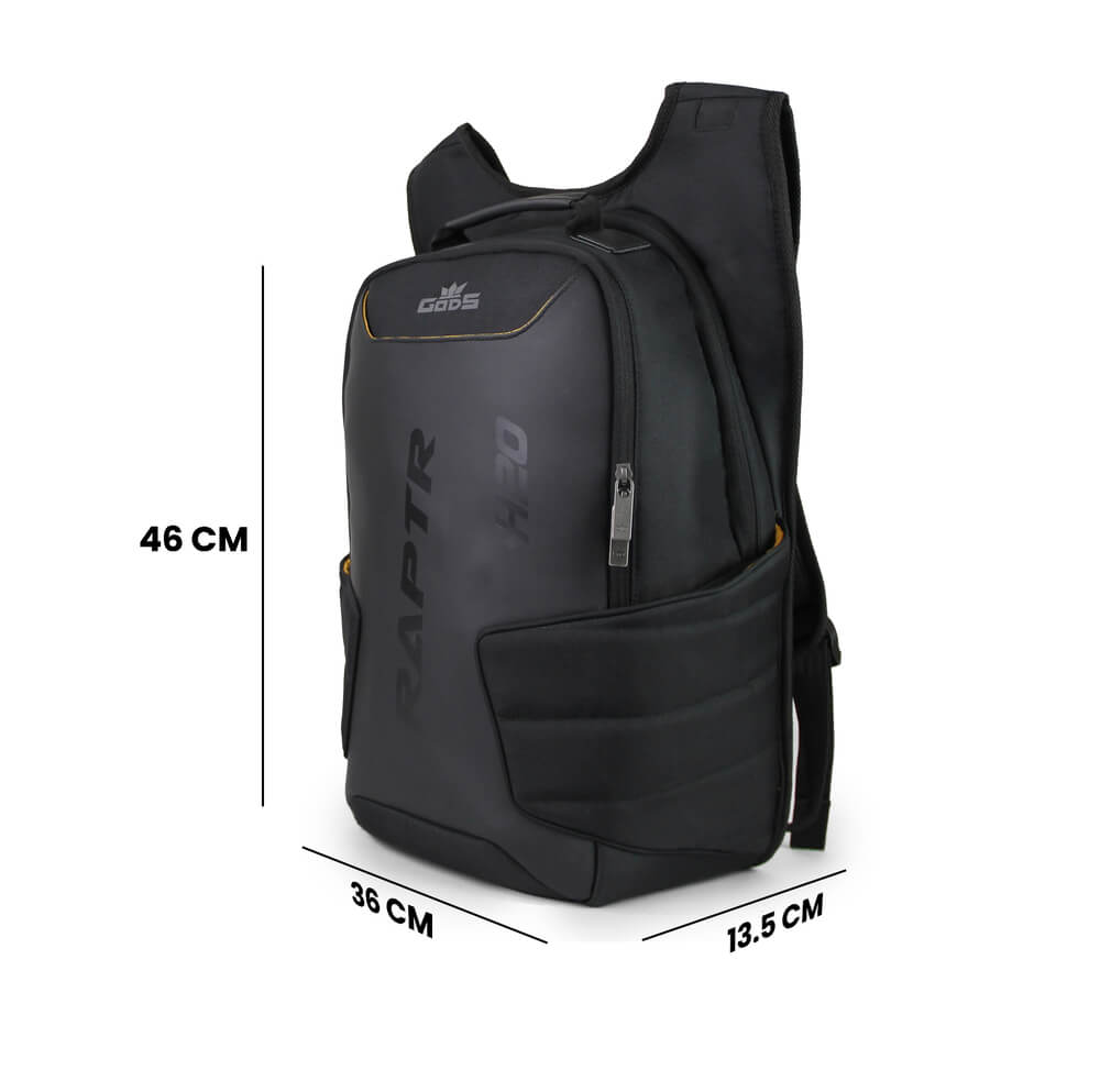 RAPTR H2O - 15 ltrs - Rider laptop backpack (15.6 inch laptops) (compatible with upto 2L hydration packs)