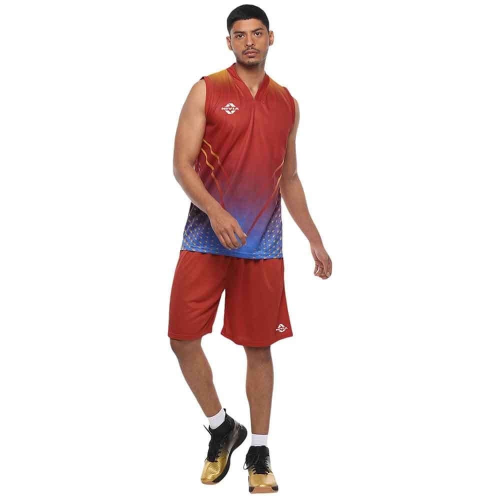 Nivia Panther Sublimation Basketball Jersey Set
