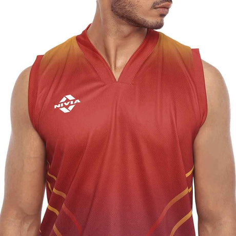 Nivia Panther Sublimation Basketball Jersey Set