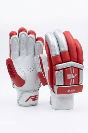 Red Silver Traditional Sausage Gloves