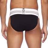 Retro Back Covered Supporter Black