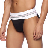 Retro Back Covered Supporter Black P2
