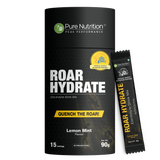 Roar Hydrate Electrolyte Drink Mix  Lemon Mint | Hydration & Performance | Watermelon - Nutrition by Pure Nutrition