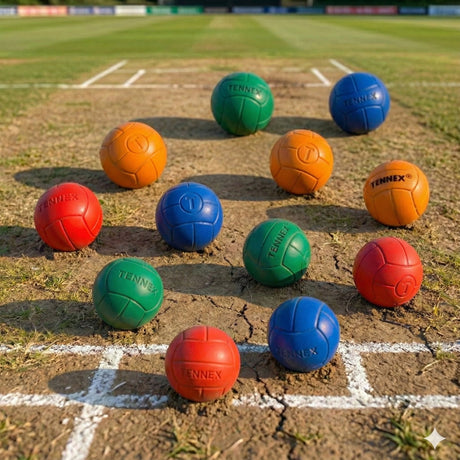 Cricket Rubber Ball (Pack of 12) - T Ball | Tennex
