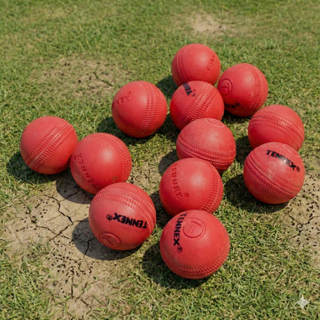 Cricket Rubber Ball (Pack of 12) - T Ball | Tennex