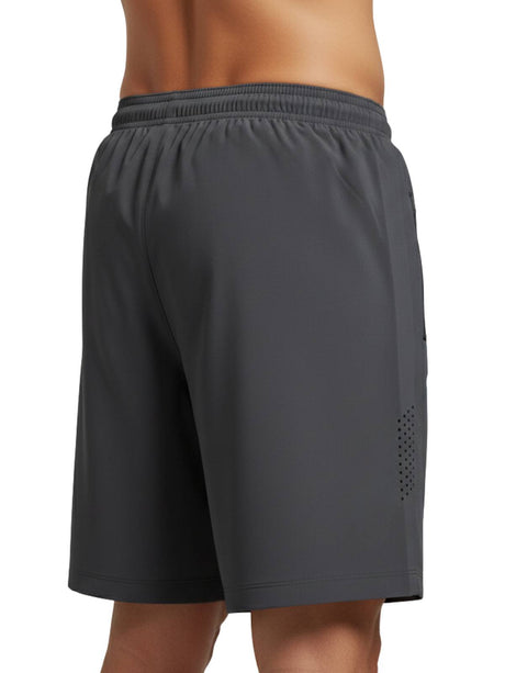 Running Shorts for Men Dark Grey Color – Quick Dry Sports Shorts for Gym | Jogging & Workout with El | Triumph