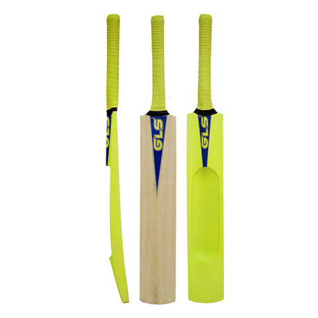 GLS K-40 Neon Himachal Willow Scoop Bat For Soft Tennis Ball | Greenland Enterprises (Gls Sports)