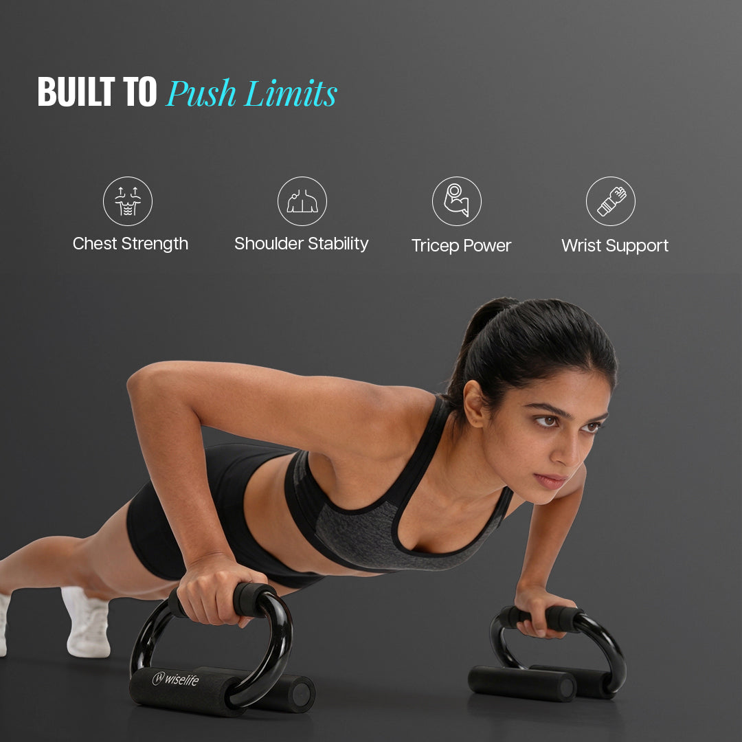 S-Shape Push-Up Bar