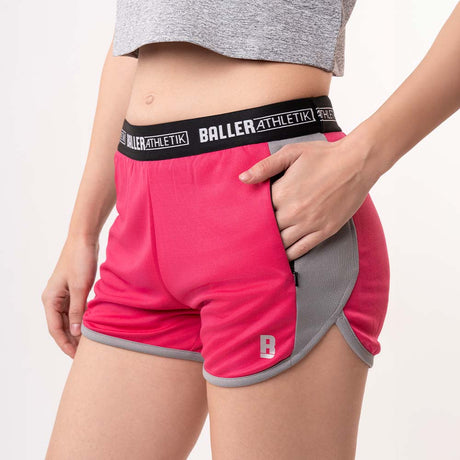 Running Shorts - Dark Pink