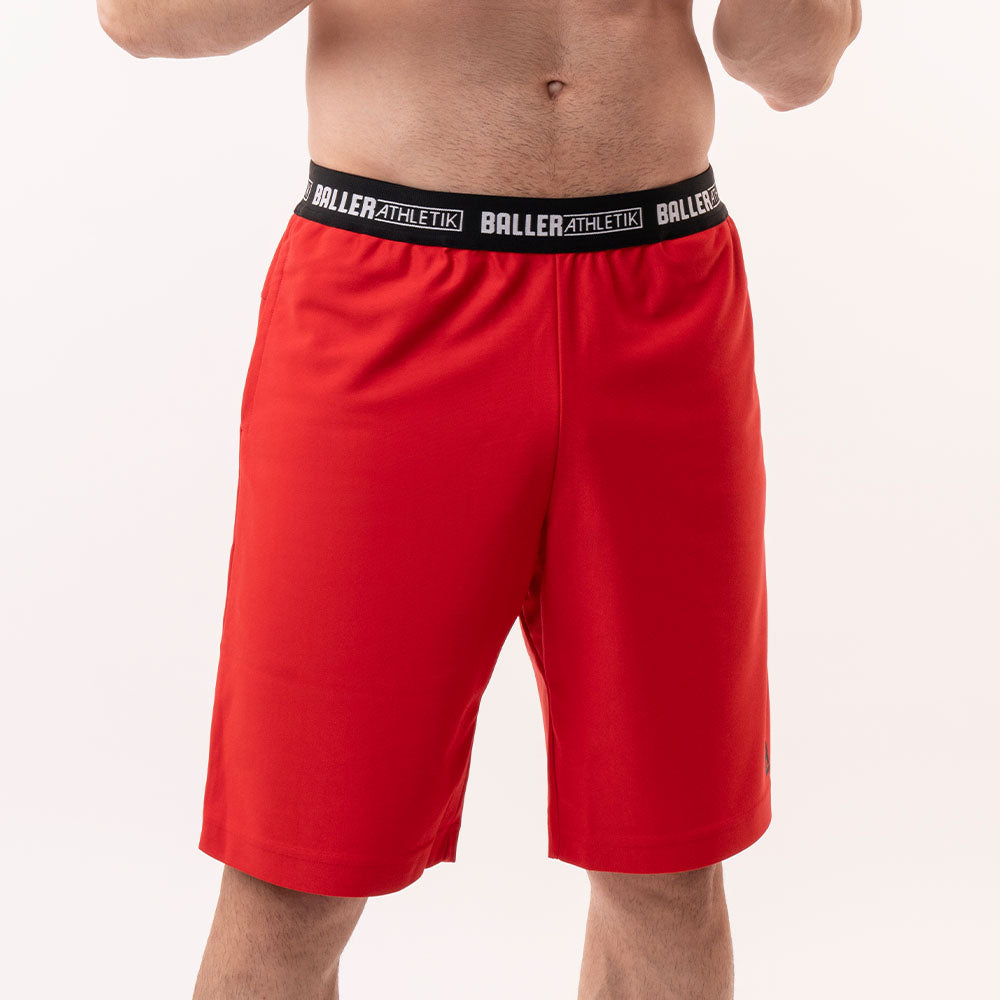 Fitness Shorts - Flame Red