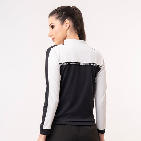 Signature Zip Up - Black and White
