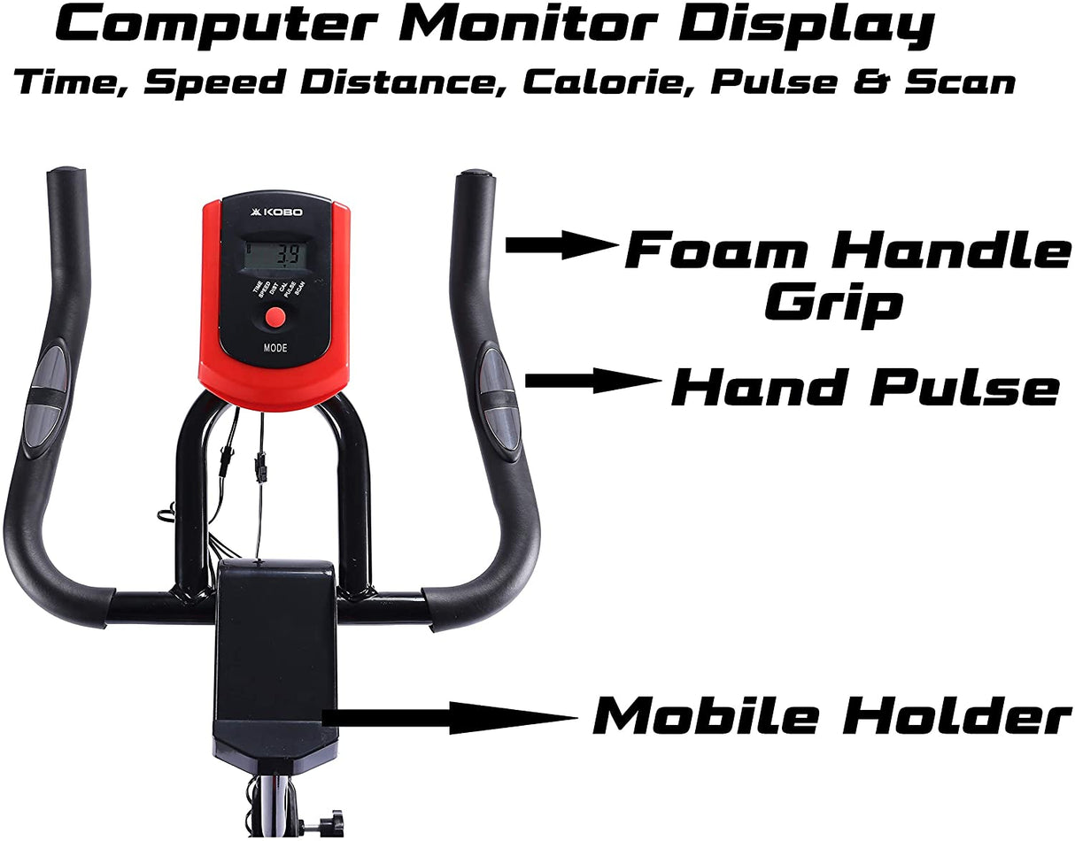 Kobo SB-5 Spin Bike 6 Kg Fly Wheel