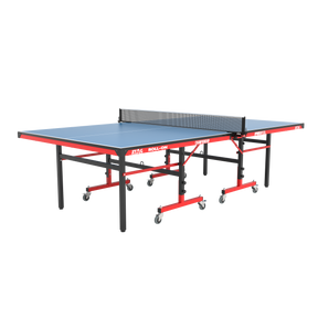 STAG GLOBAL Championship Roll-On Table Tennis  TT Table – 22mm Top Thickness with 2 TT Rackets, 6 Balls, 1 Table Cover & Clamp Net