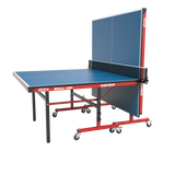 STAG GLOBAL Championship Roll-On Table Tennis  TT Table – 22mm Top Thickness with 2 TT Rackets, 6 Balls, 1 Table Cover & Clamp Net