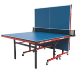 STAG GLOBAL Championship Roll-On Table Tennis  TT Table – 22mm Top Thickness with 2 TT Rackets, 6 Balls, 1 Table Cover & Clamp Net