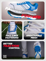 Vector X Blast-7.0 Stud Cricket Shoes, Synthetic Upper, Rubber Outsole, Designed to Elevate Your Game to New Heights Power, Precision, and Comfort