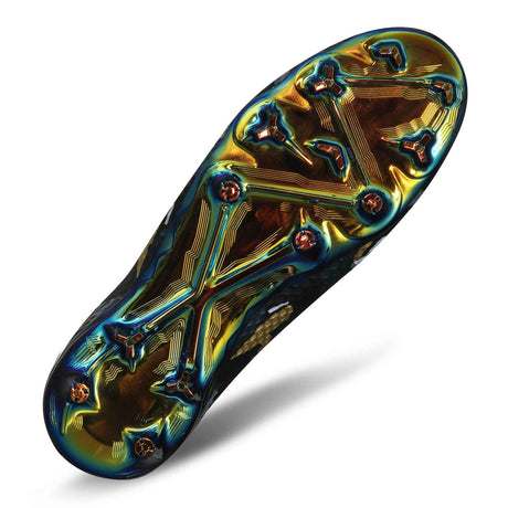 Vector X Elite 3D Texture TPU Fusing Upper with Electroplating TPU Sole, Sock for Grip, Soccer Football Studs,Durable, Lightweight