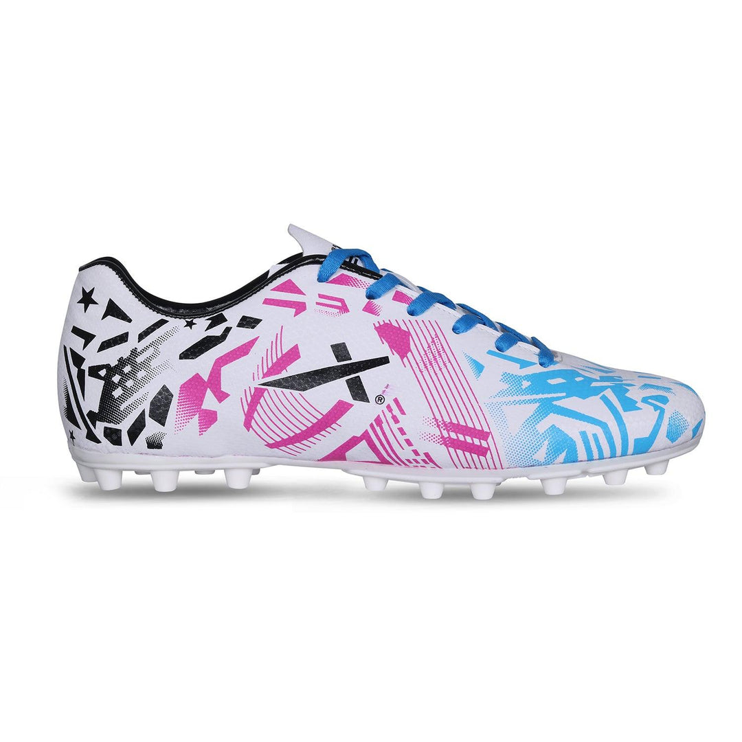 Vector X Fire Football Shoe Double Colored TPU Sole, Padded Footbed, Premoulded Heel Shoe for Men