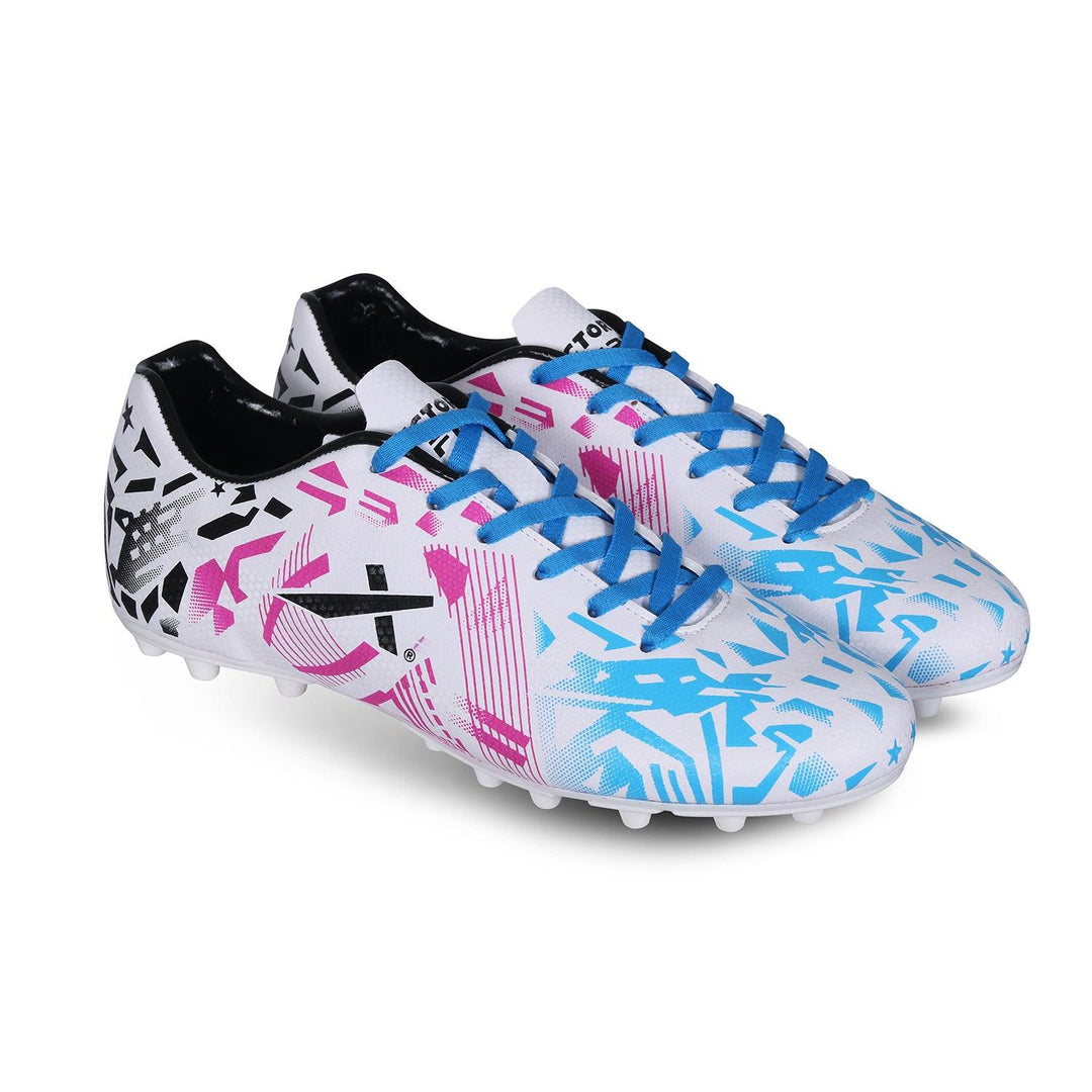 Vector X Fire Football Shoe Double Colored TPU Sole, Padded Footbed, Premoulded Heel Shoe for Men