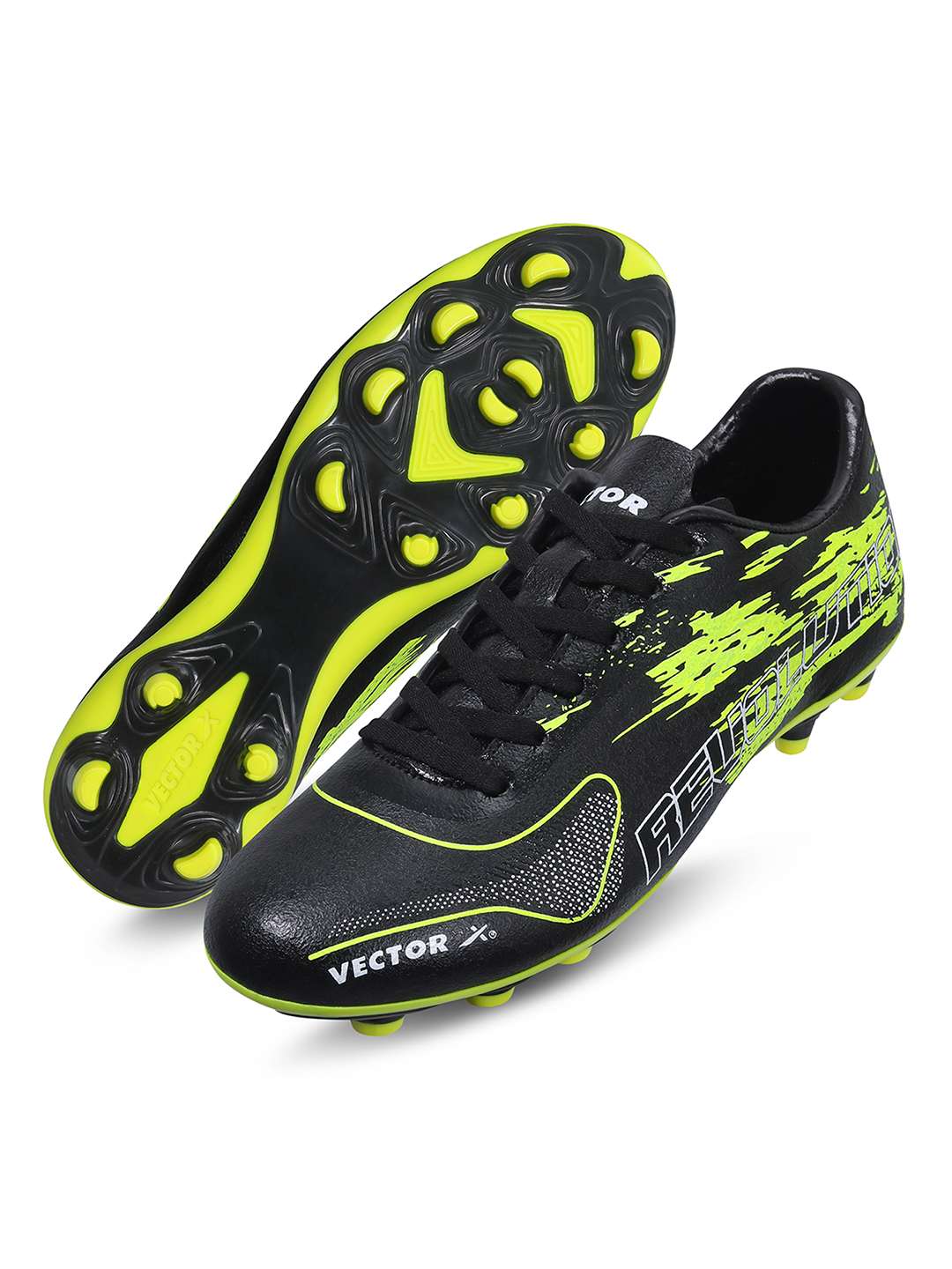 Vector X Revolution Designr Upper, Super Light Weight, Synthetic Upper with TPU Sole Football Shoe/Stud for Men