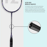 Precision 11000 Stiff Strung Badminton Racket(Dark Blue) - 3U/G5