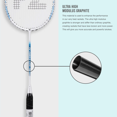 Lite 78 Strung Badminton Racket (Scuba Blue)- 5U/G4