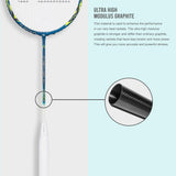 Light 8.1 Strung Badminton Racket (Safety Yellow) -5U/G5