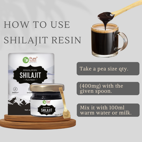 Pure Himalayan Shilajit Resin 20g Authentic Mineral Extract