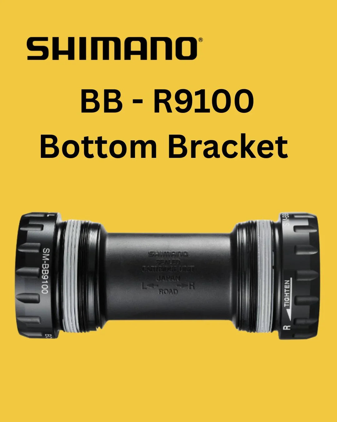 SHIMANO BB-R9100 Threaded Bottom Bracket 68/70mm